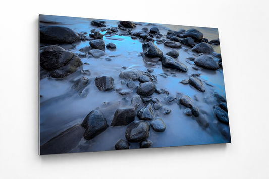 Silt of the Carbon River - 24 x 36" Metal Print